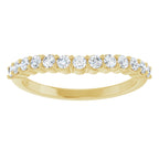 Claw-Prong Solitaire Engagement Ring or Band
