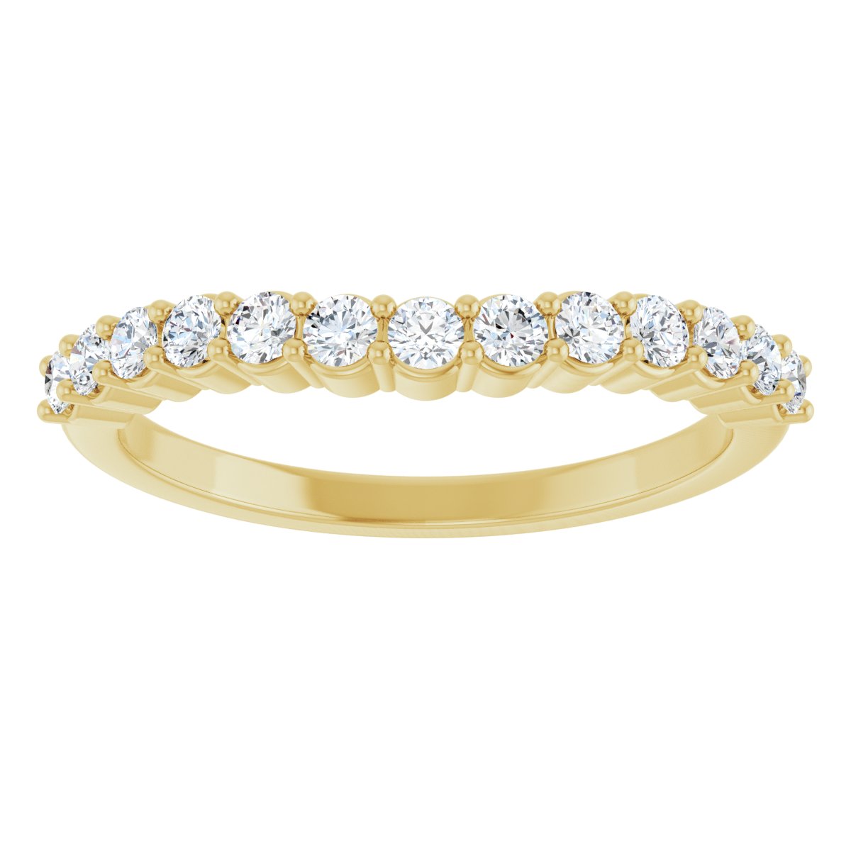 Claw-Prong Solitaire Engagement Ring or Band