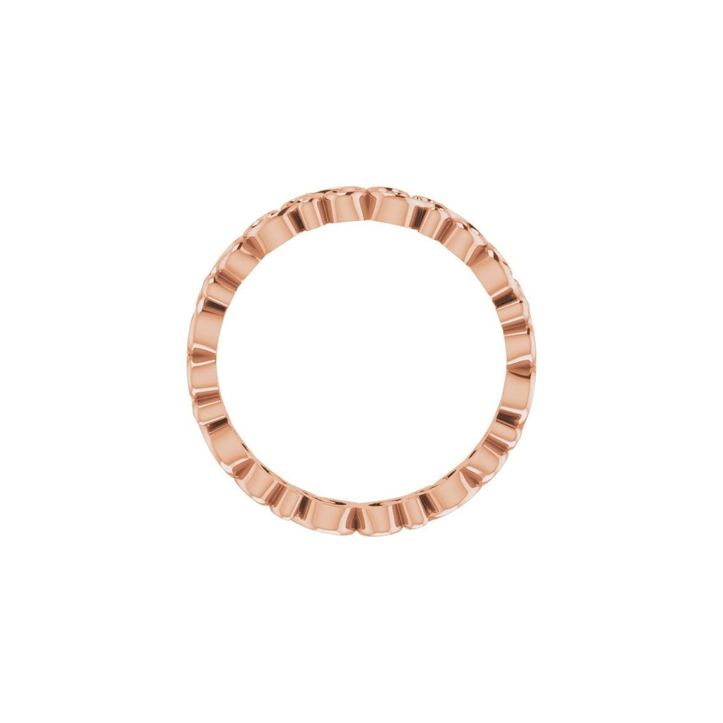 Open Scroll Pattern Band