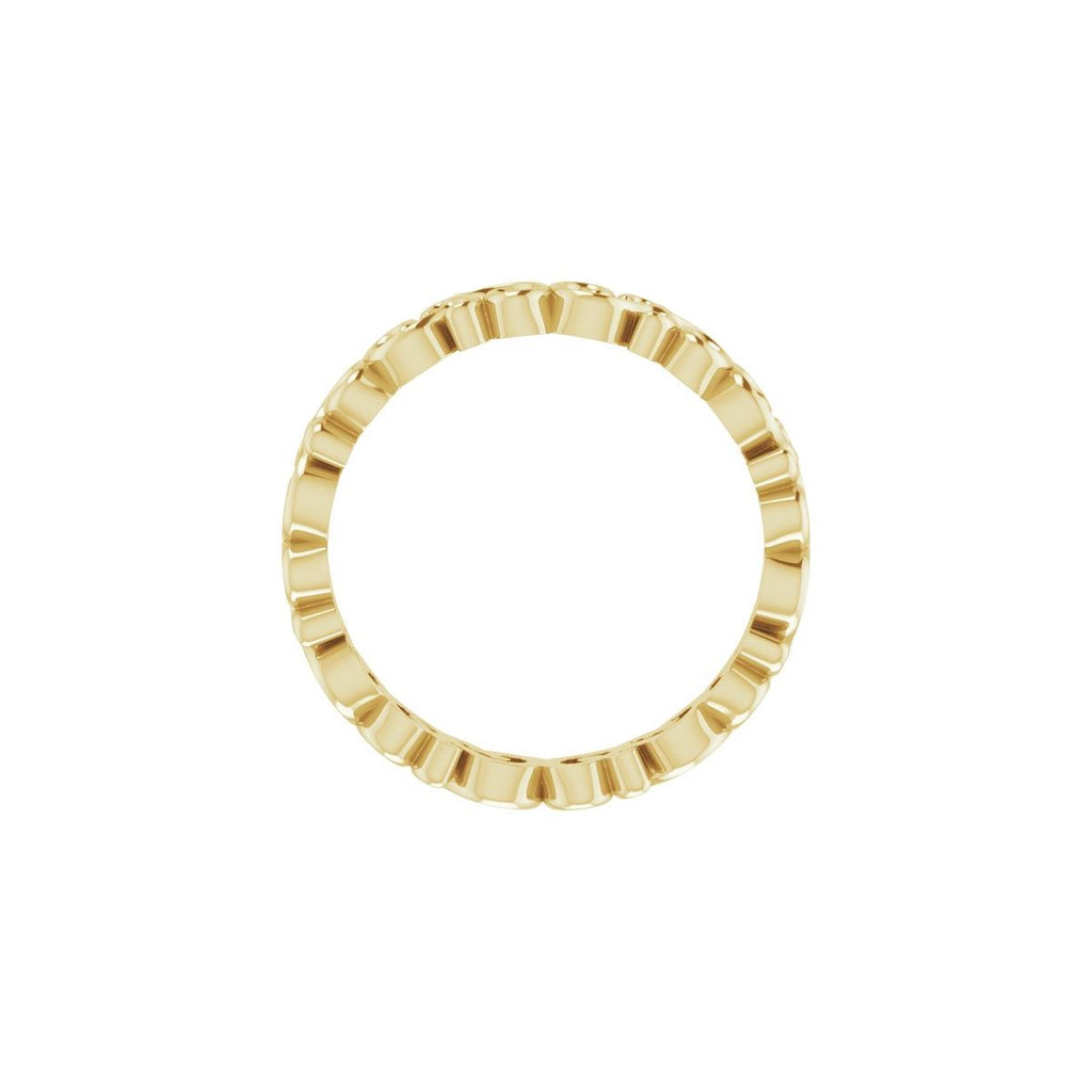 Open Scroll Pattern Band