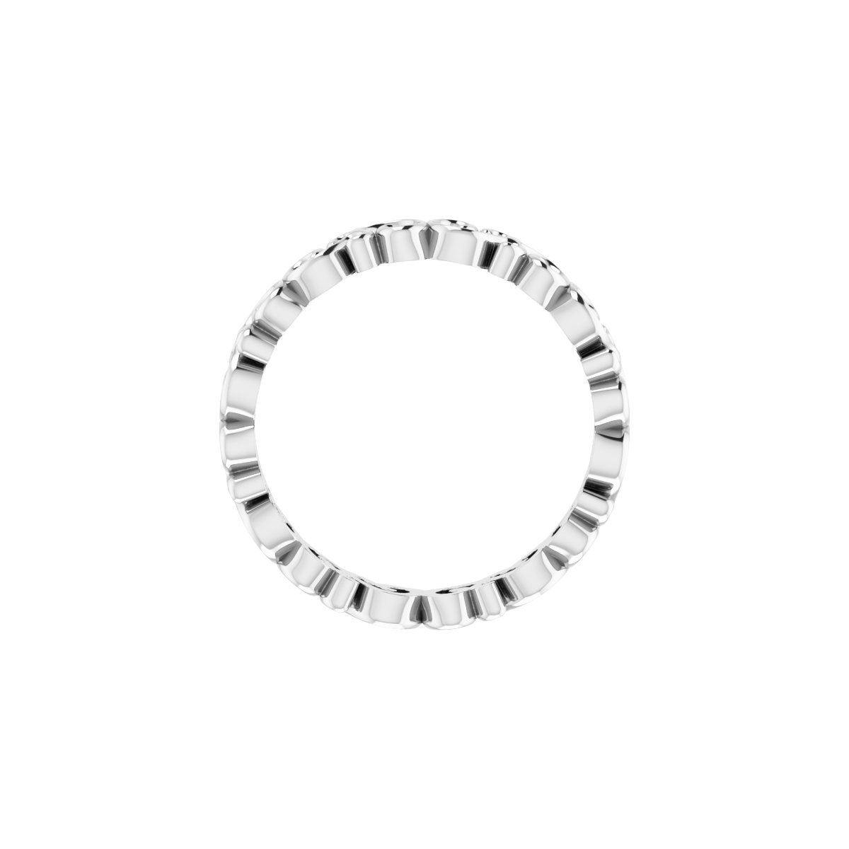 Open Scroll Pattern Band