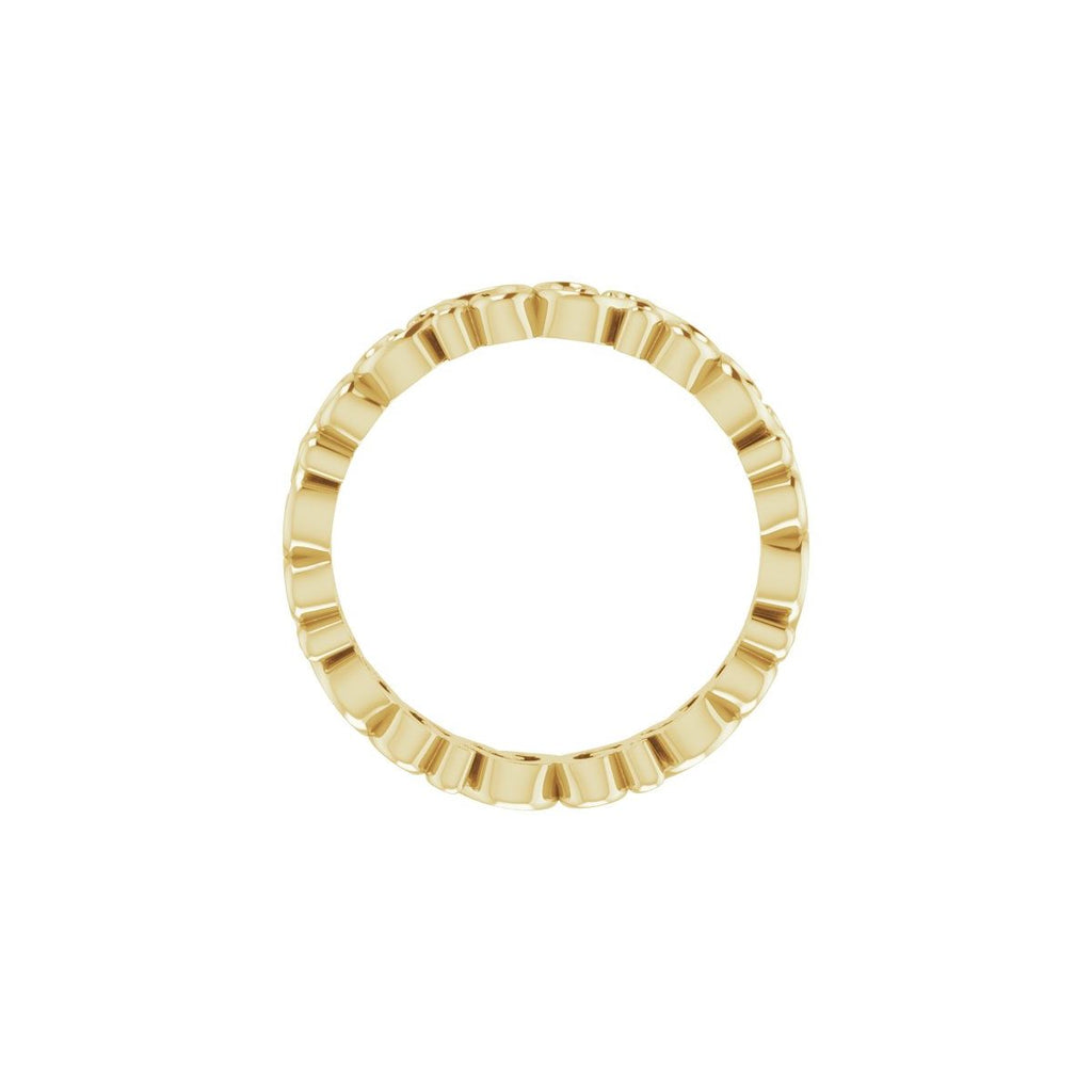 Open Scroll Pattern Band