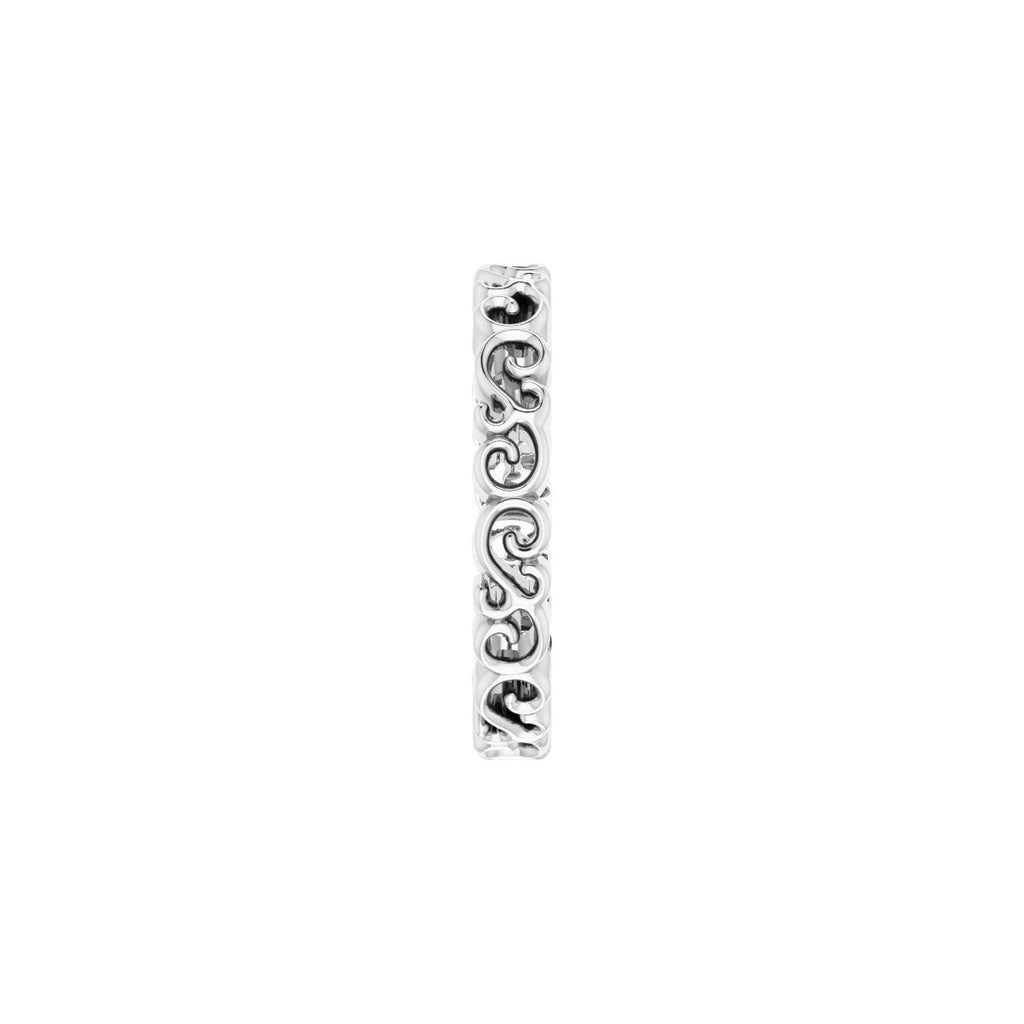 Open Scroll Pattern Band