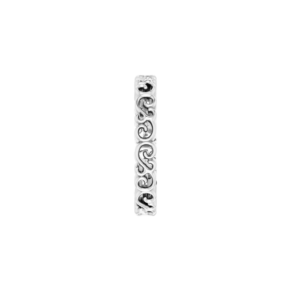 Open Scroll Pattern Band