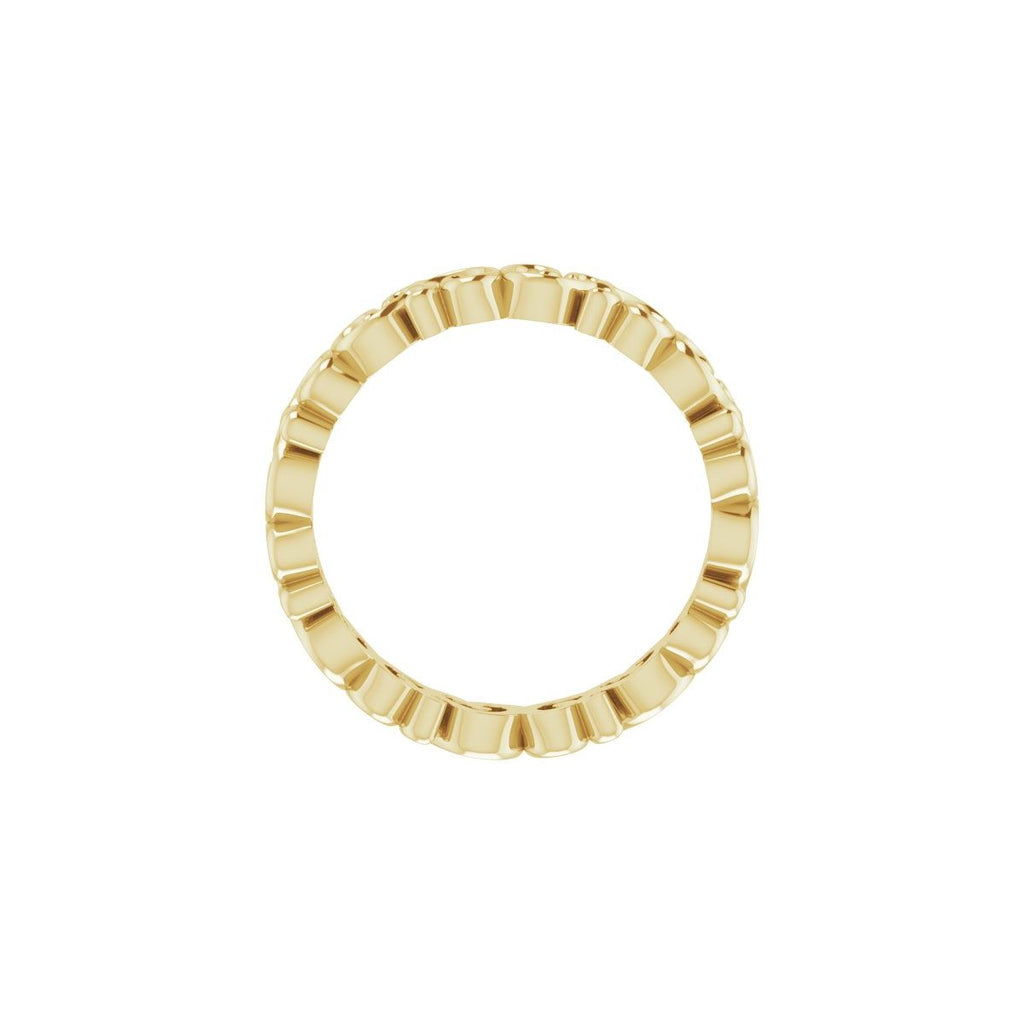 Open Scroll Pattern Band