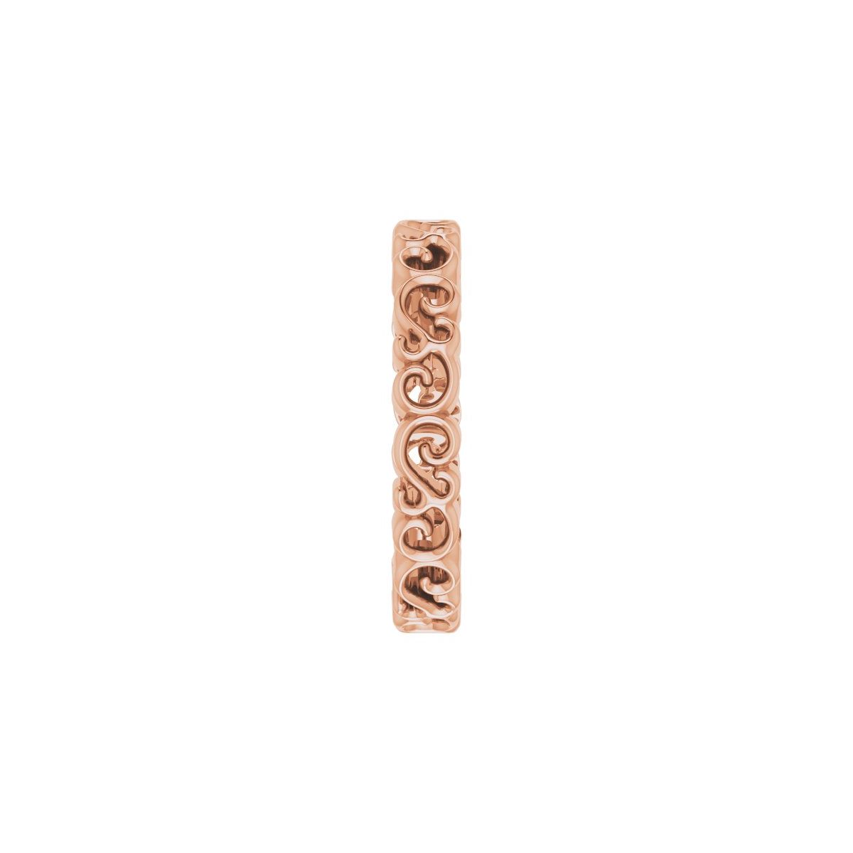 Open Scroll Pattern Band