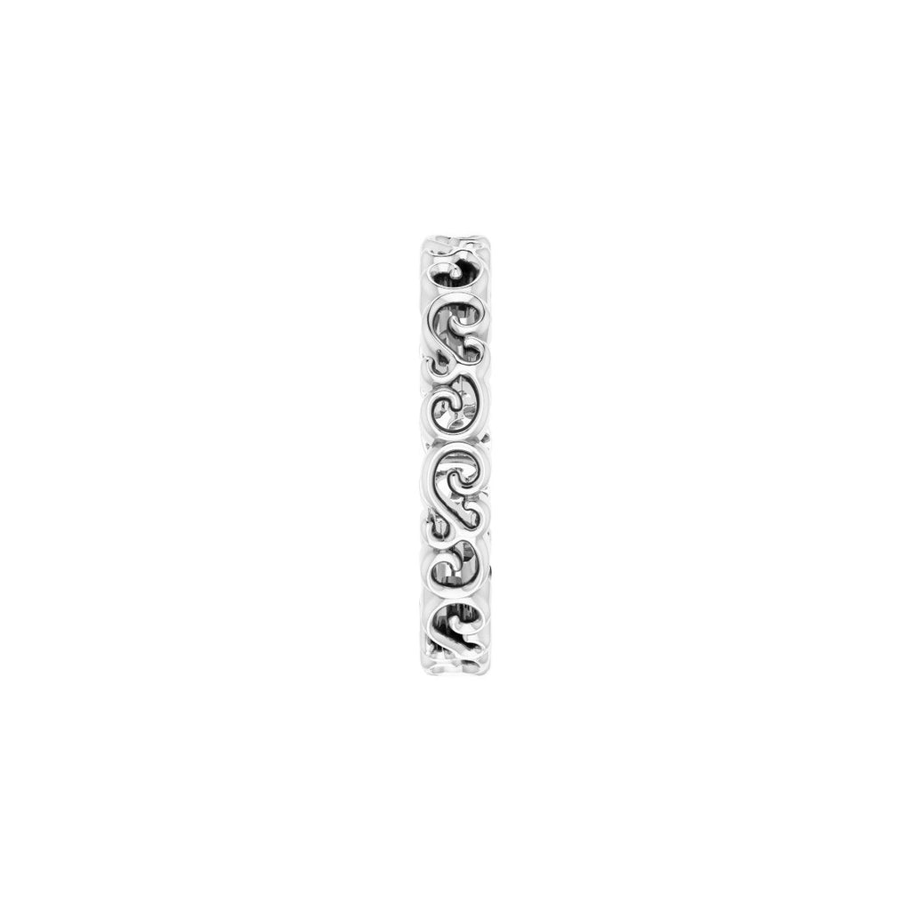 Open Scroll Pattern Band