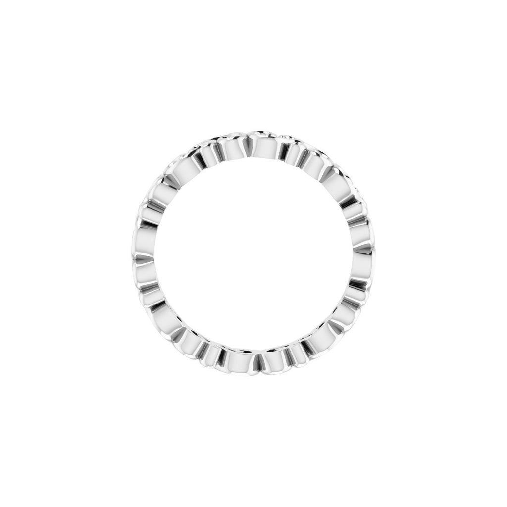Open Scroll Pattern Band