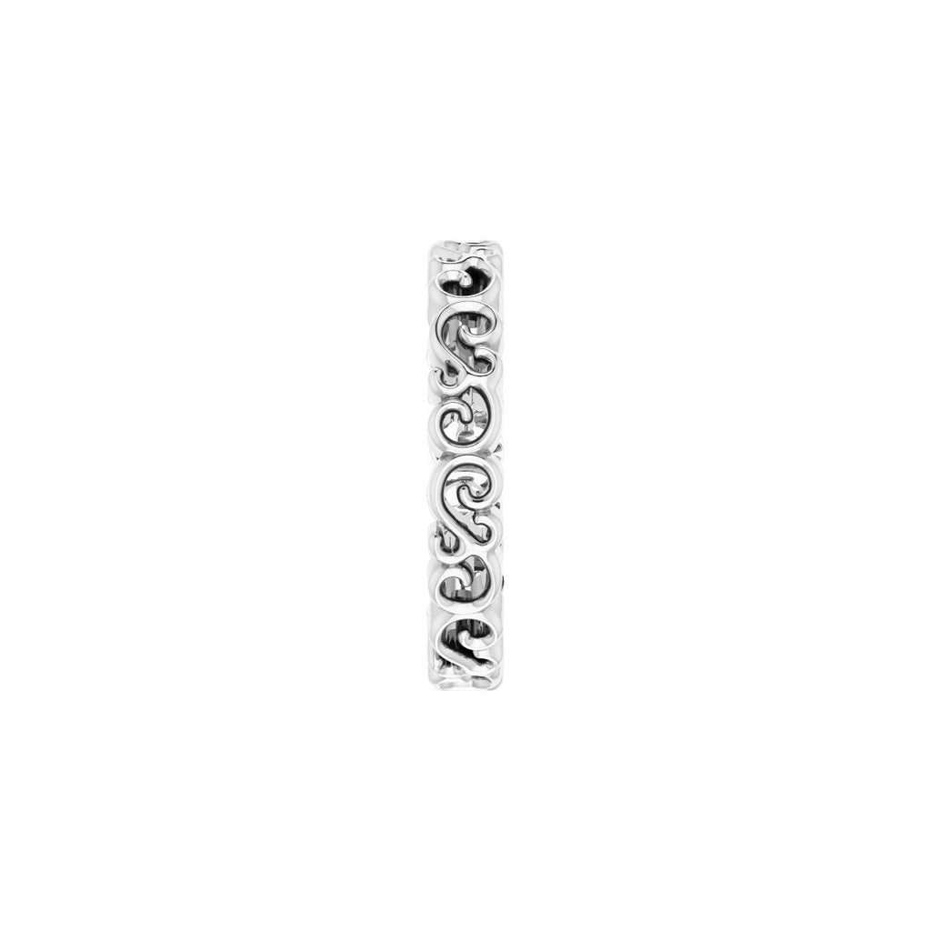 Open Scroll Pattern Band