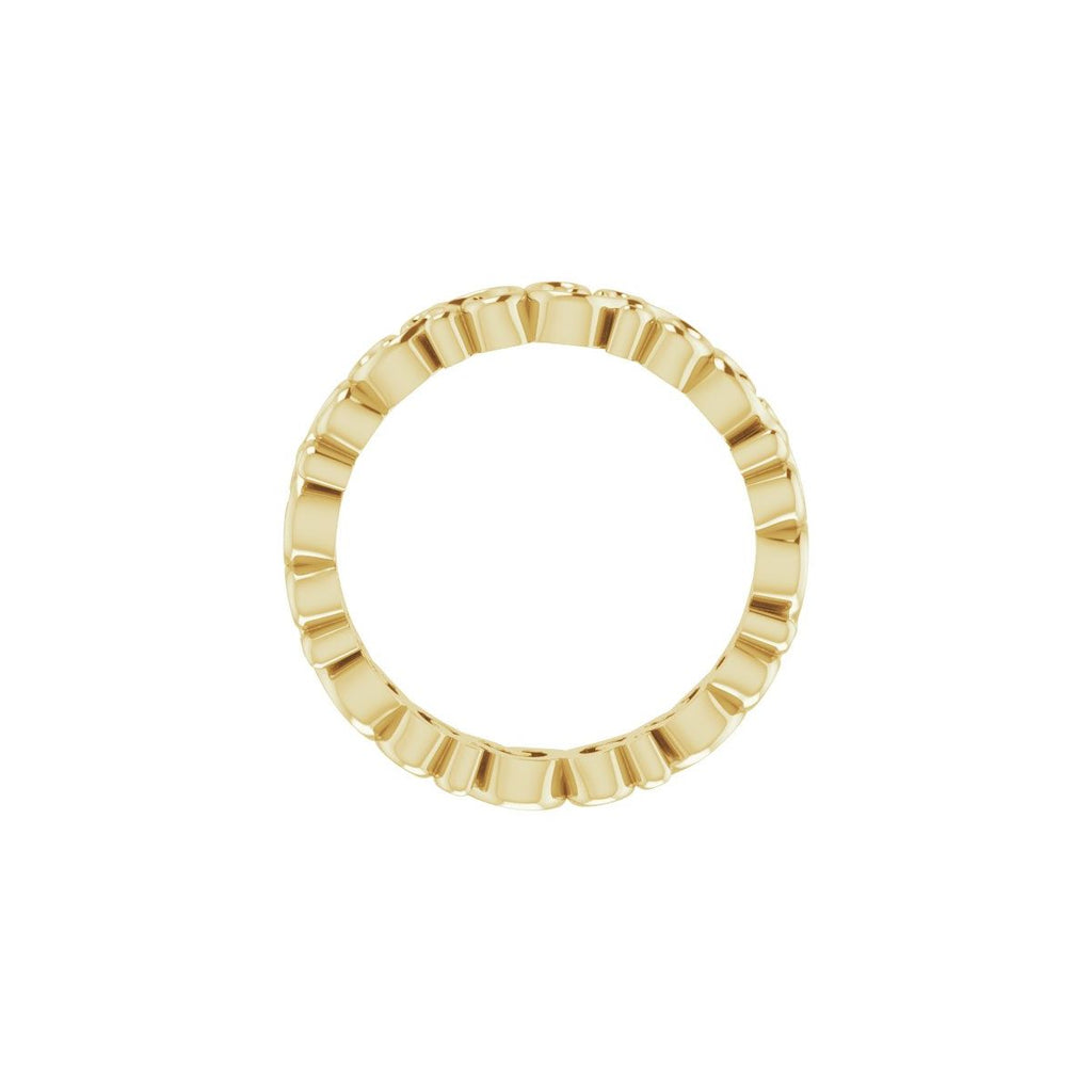 Open Scroll Pattern Band