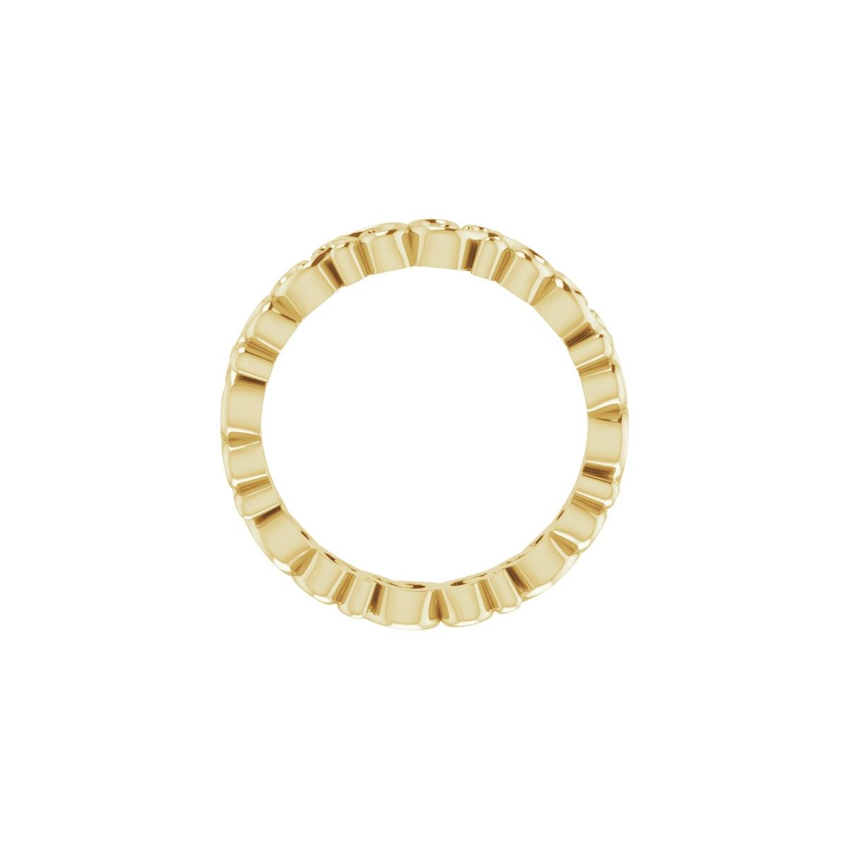 Open Scroll Pattern Band
