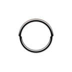 Stepped Beveled-Edge Inlay Comfort-Fit Flat Band