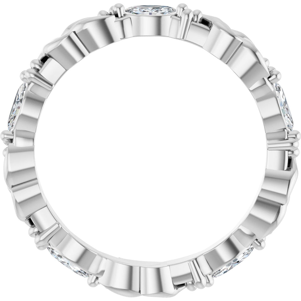 Floral Eternity Band