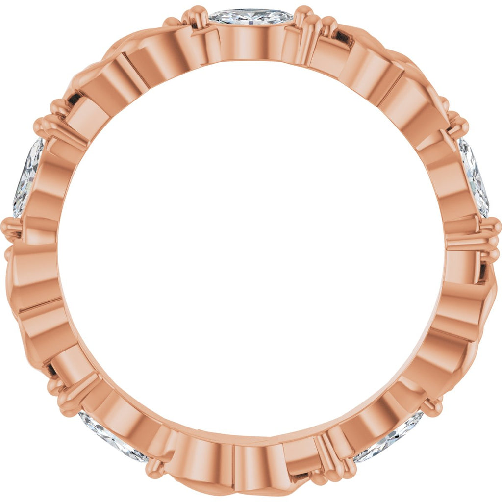 Floral Eternity Band
