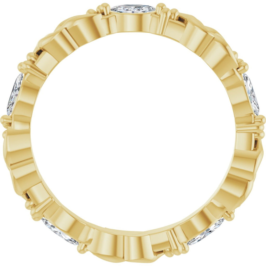 Floral Eternity Band