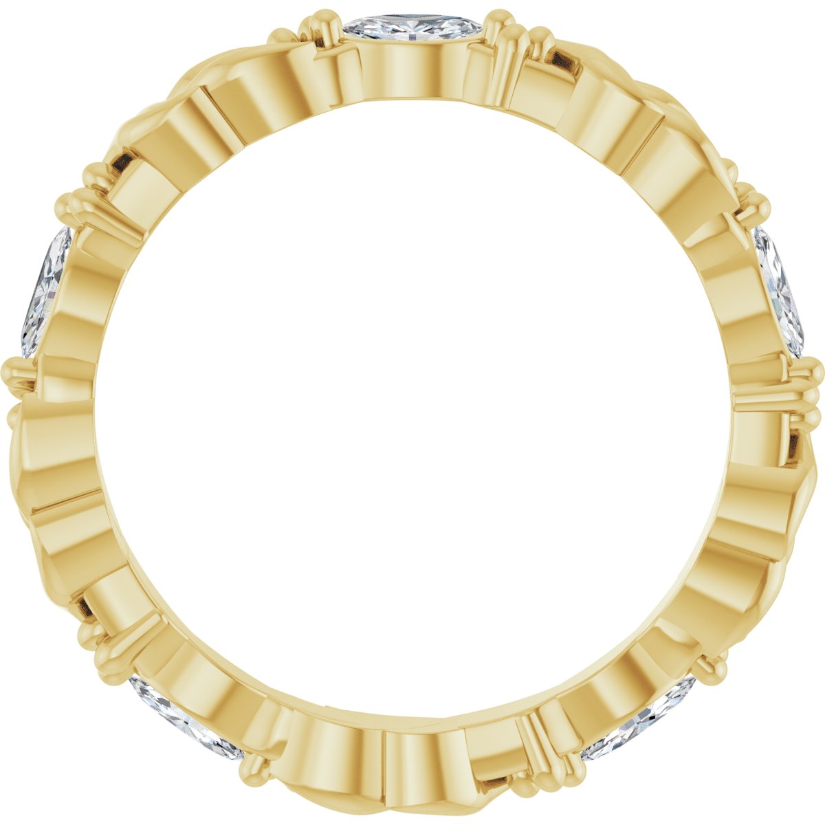 Floral Eternity Band
