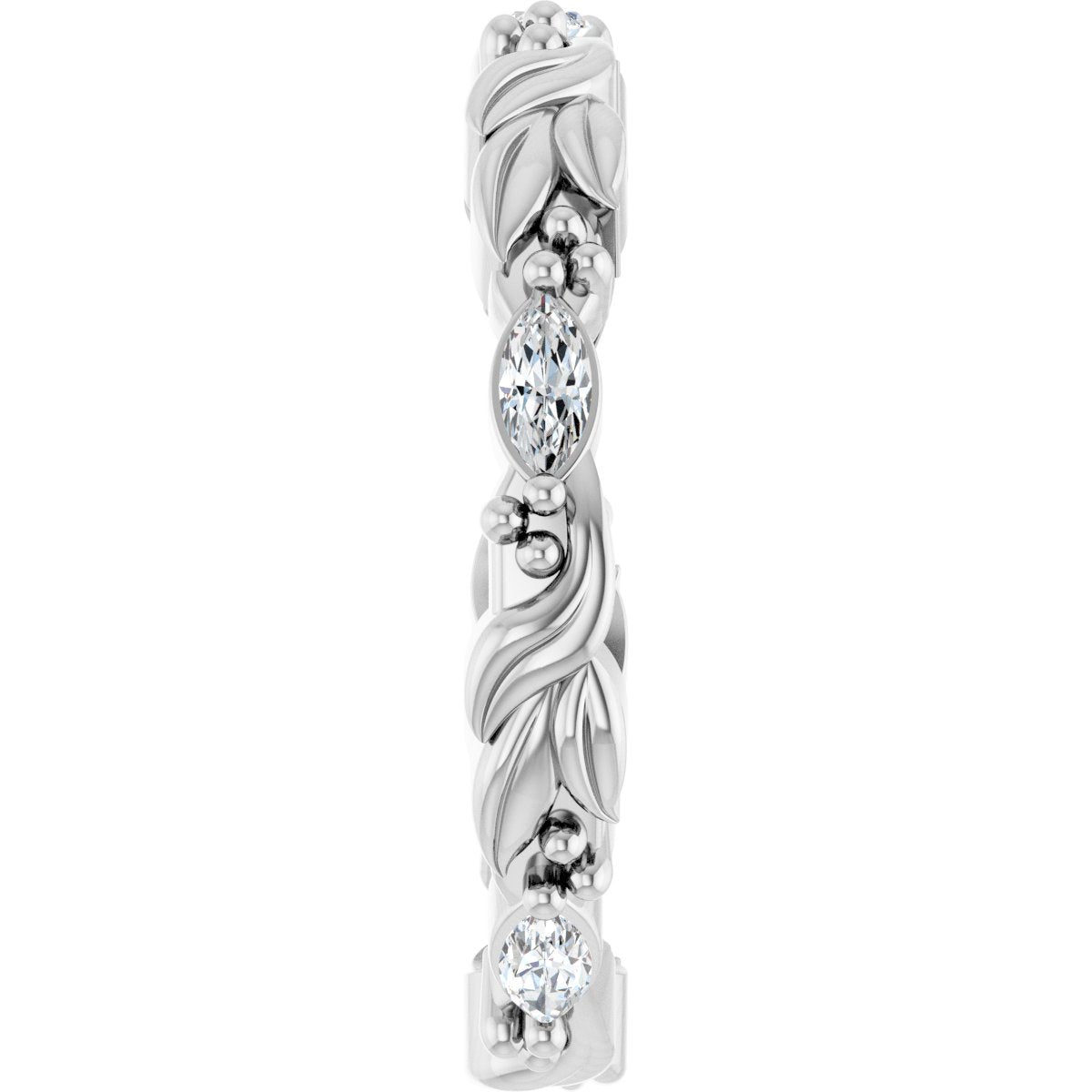 Floral Eternity Band
