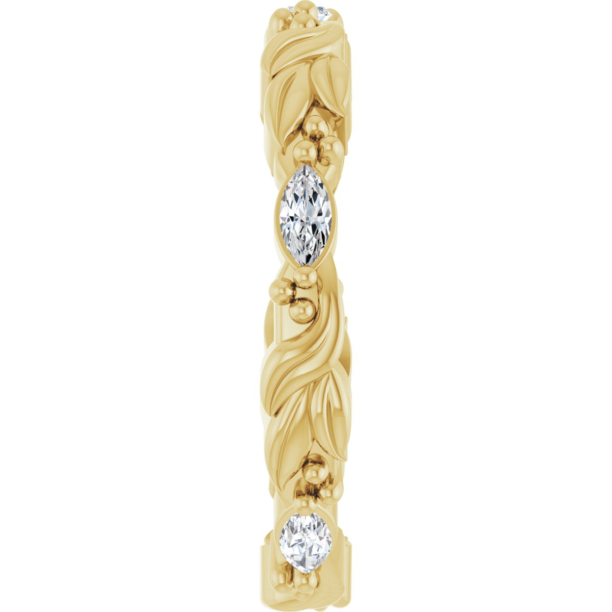 Floral Eternity Band