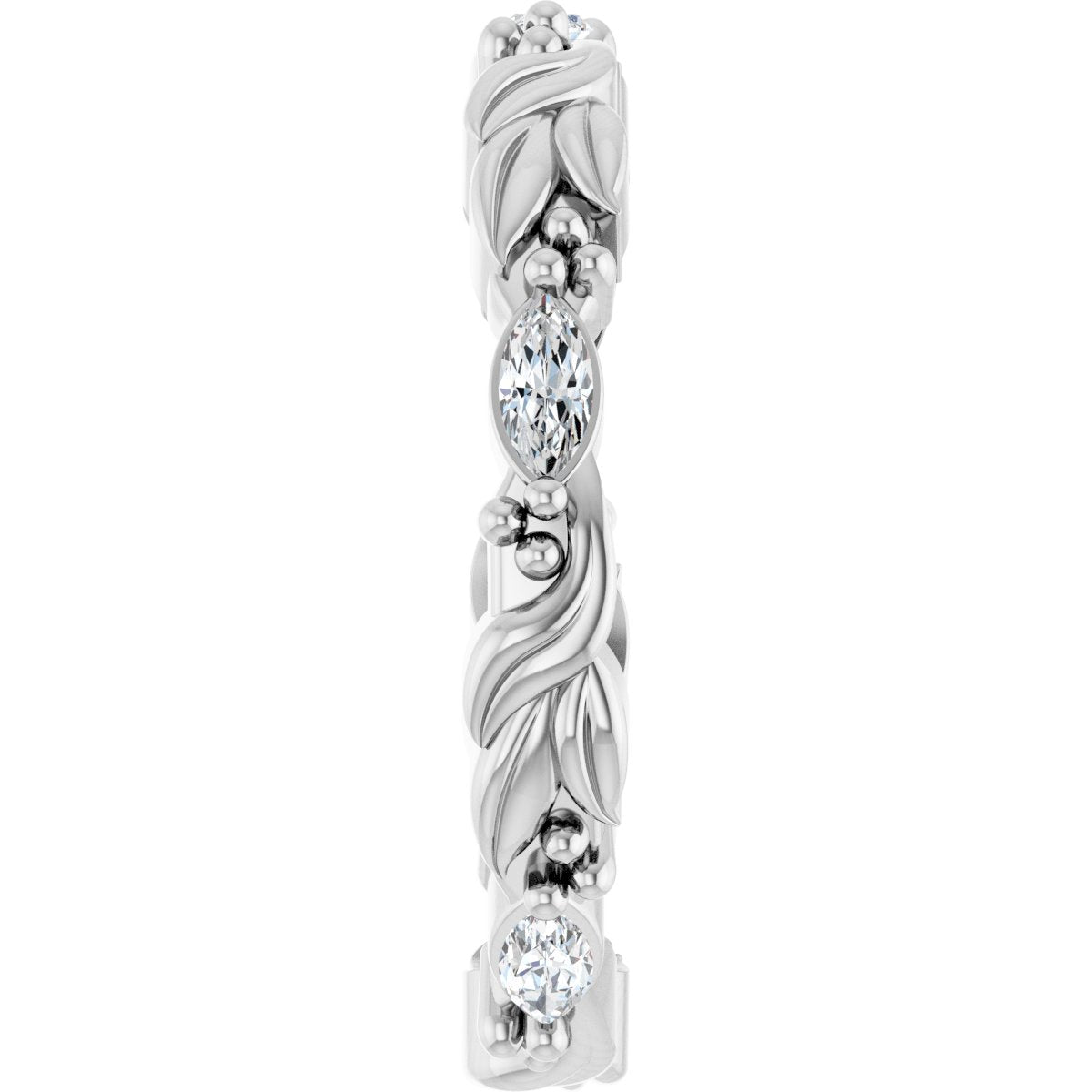 Floral Eternity Band