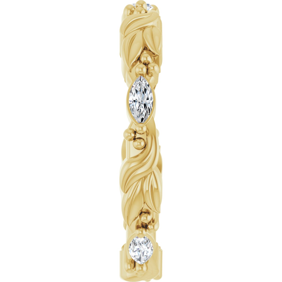 Floral Eternity Band