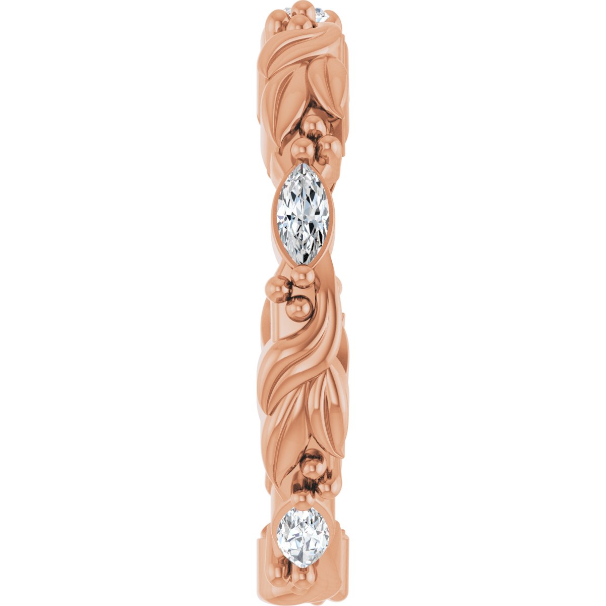 Floral Eternity Band