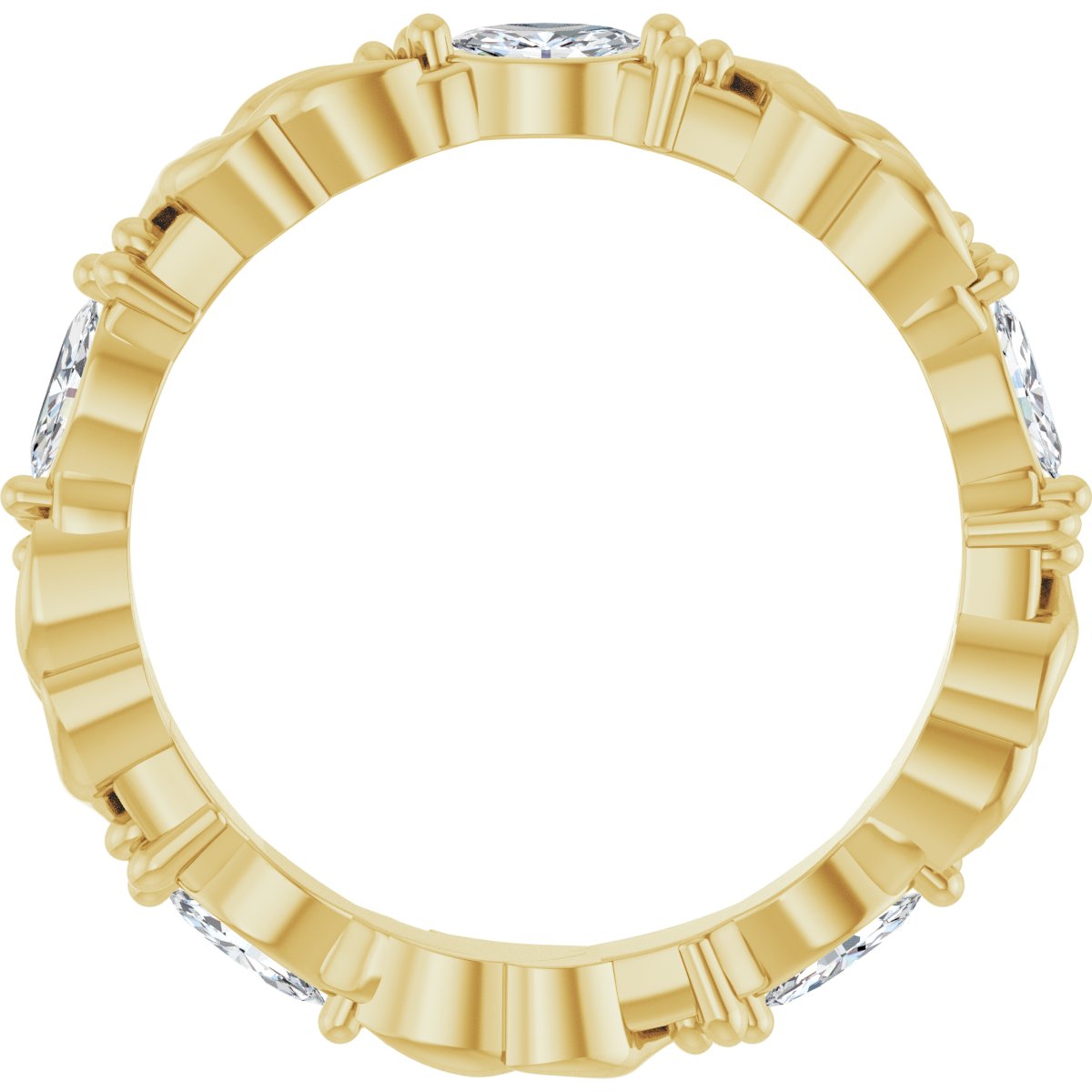 Floral Eternity Band