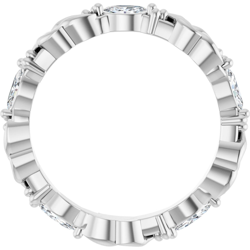 Floral Eternity Band