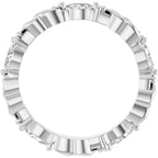 Floral Eternity Band