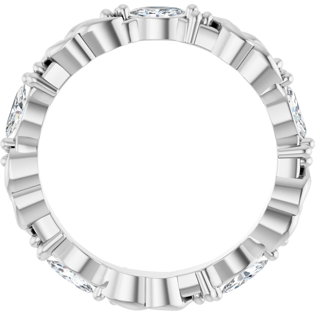 Floral Eternity Band
