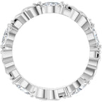 Floral Eternity Band