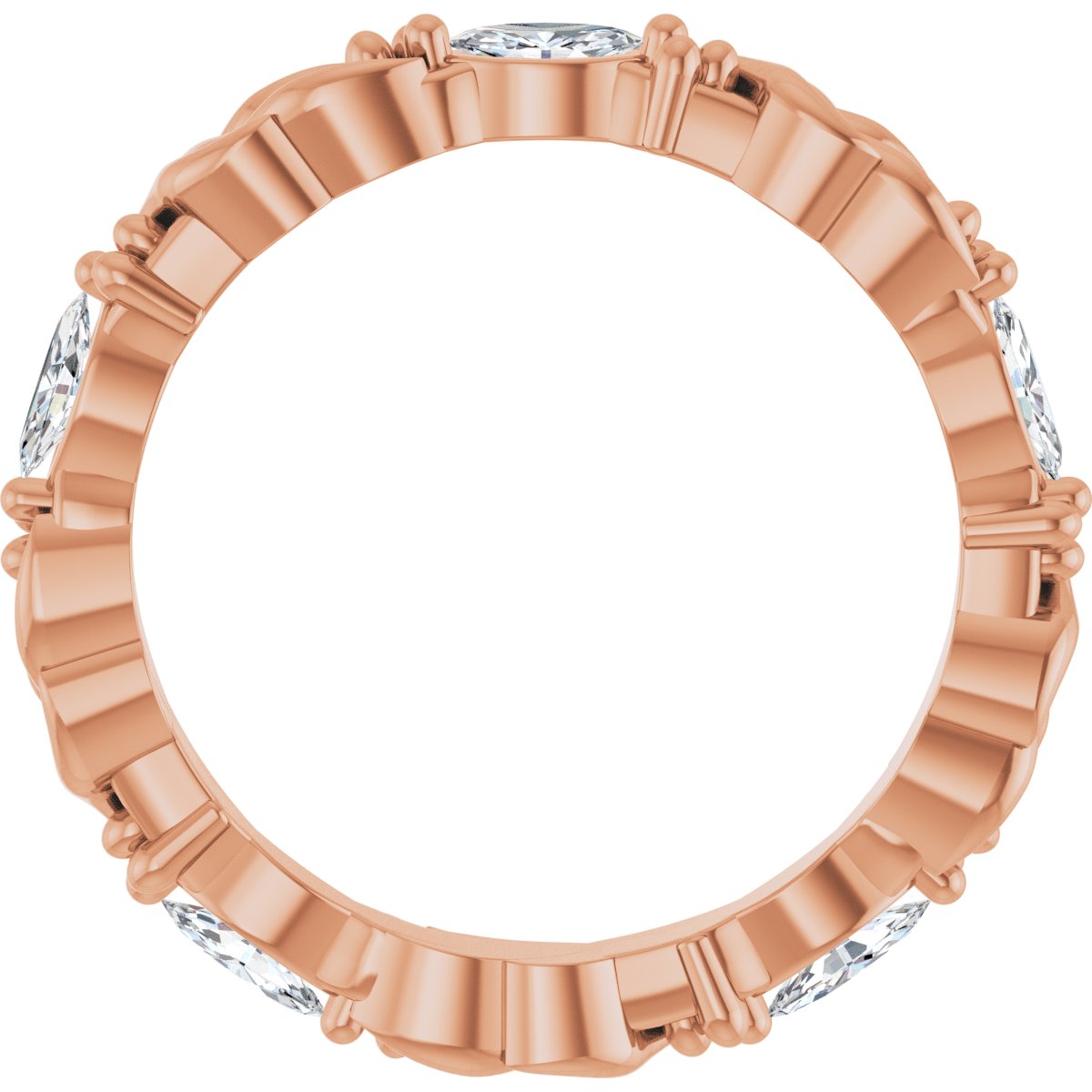 Floral Eternity Band