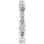 Floral Eternity Band