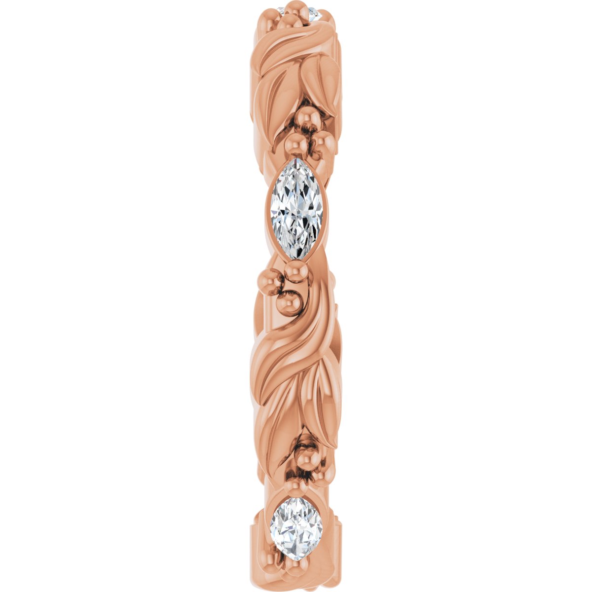 Floral Eternity Band
