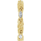 Floral Eternity Band