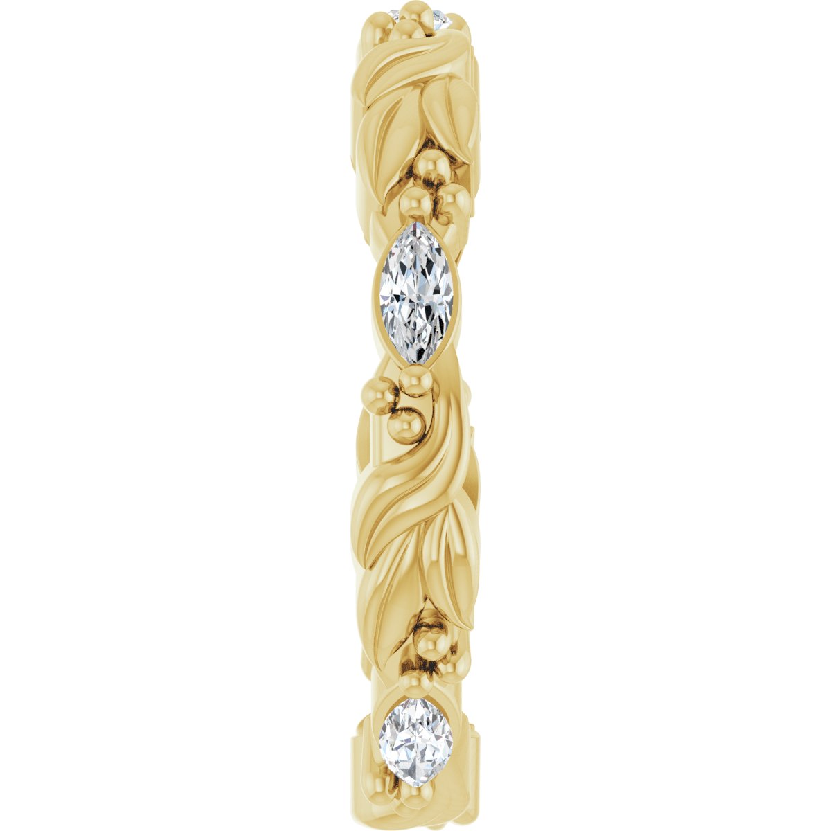 Floral Eternity Band