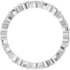 Floral Eternity Band