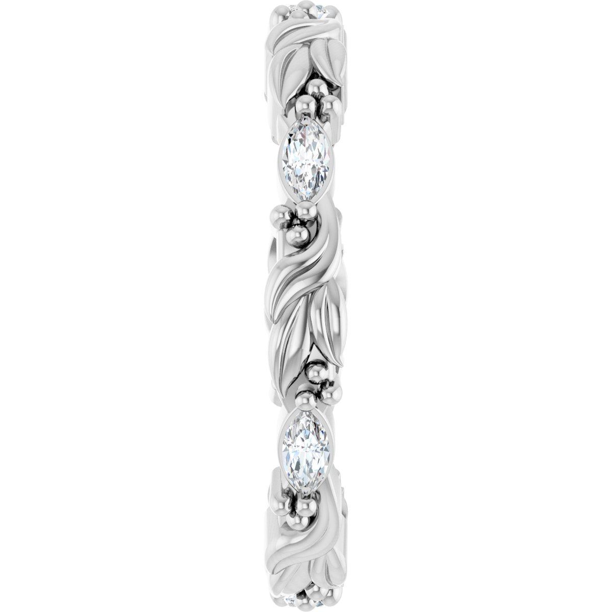 Floral Eternity Band