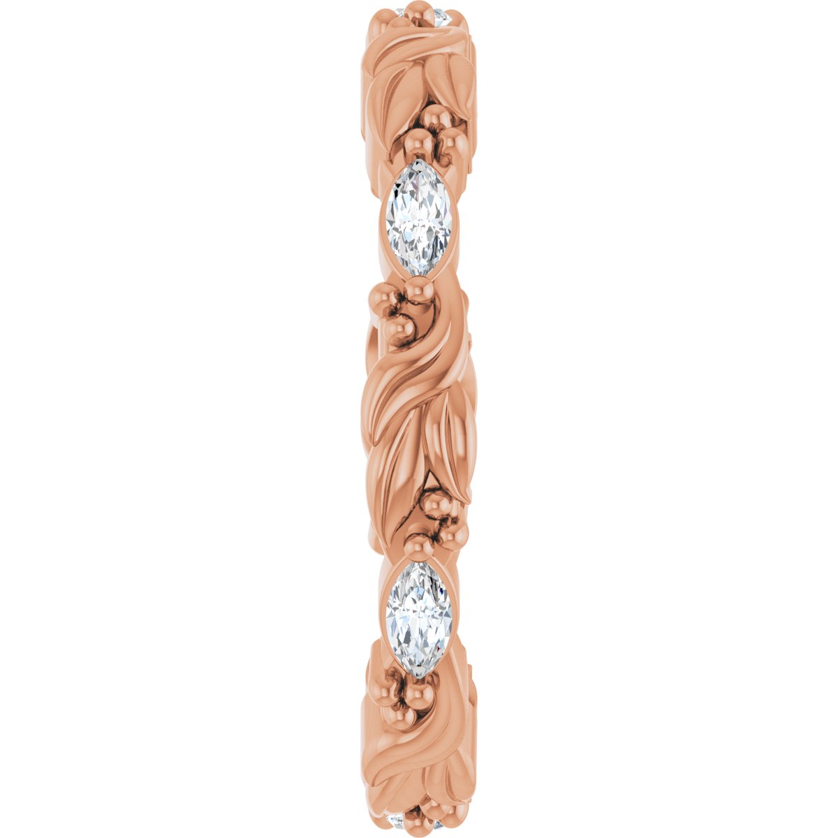 Floral Eternity Band