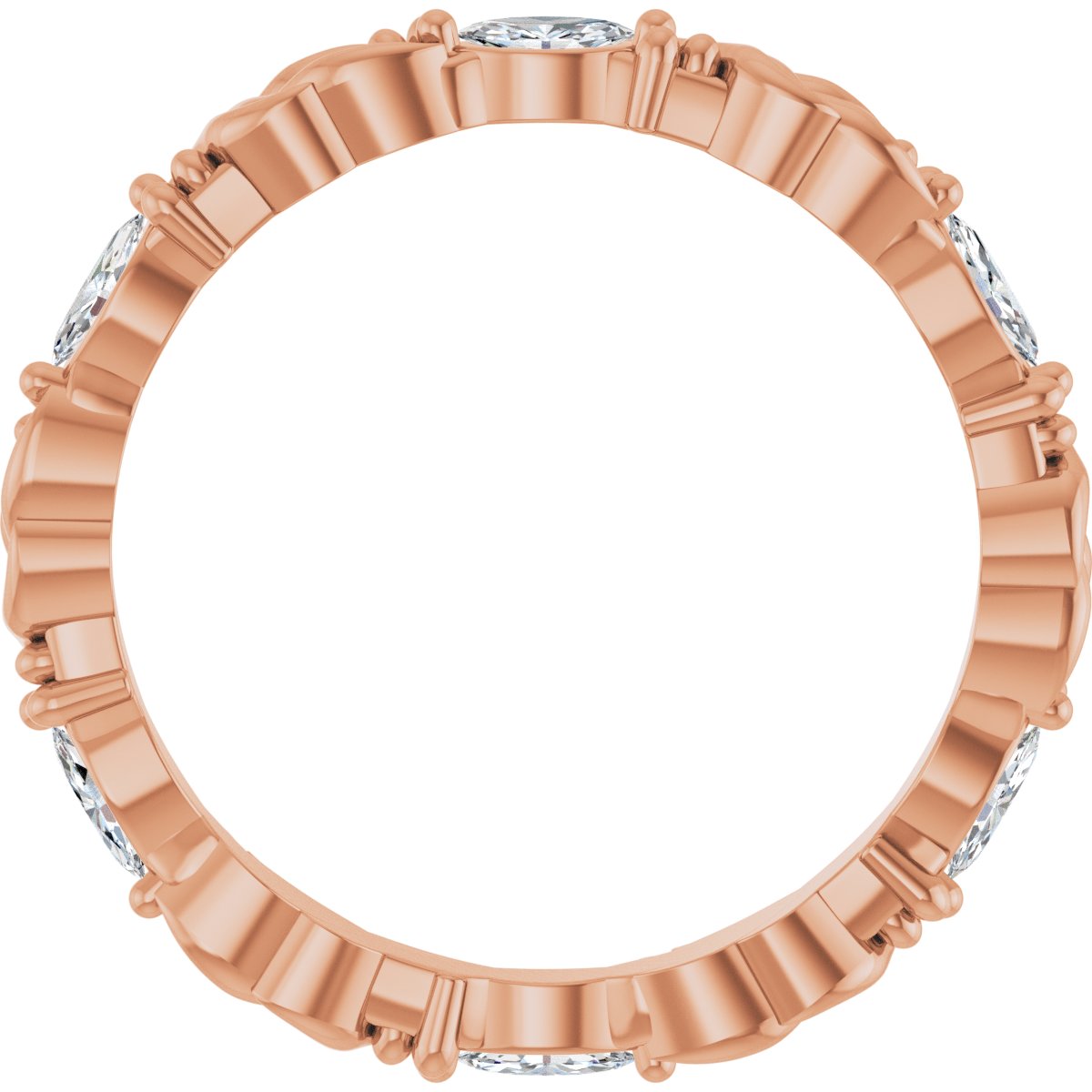 Floral Eternity Band