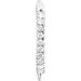 Lab-Grown Diamond Click-In Lever Back Earring Top