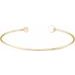 Accented Pearl Cuff Bracelet