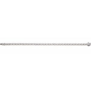 Lab-Grown Diamond Line Bracelet