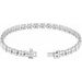 Lab-Grown Diamond Line Bracelet