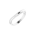 Oval Side-Stone Peg Shank or Band