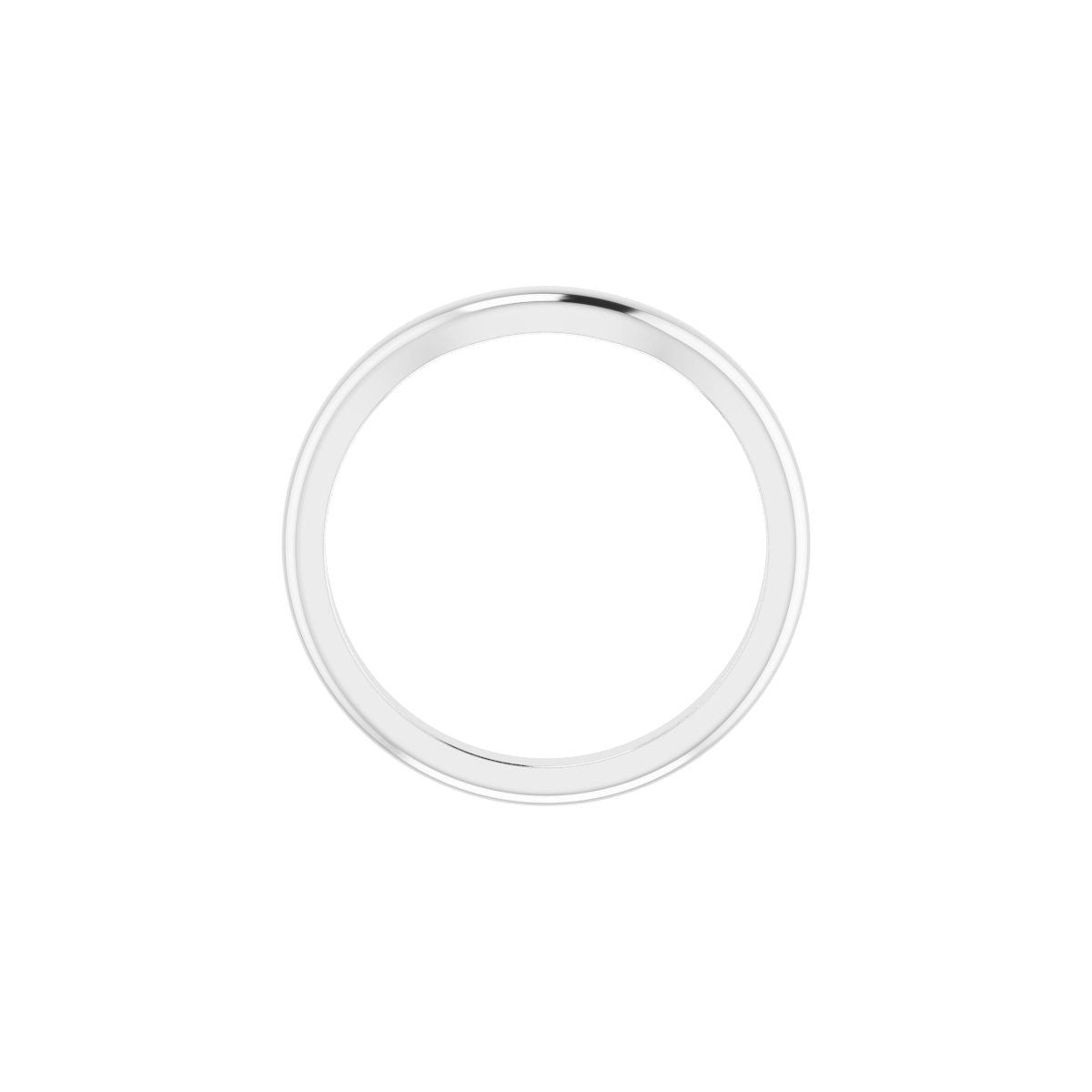 Oval Side-Stone Peg Shank or Band