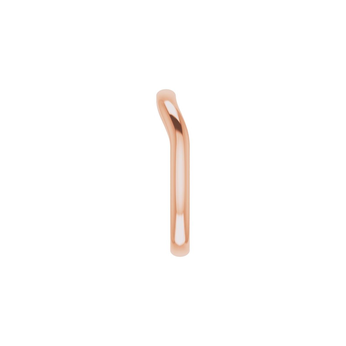 Oval Side-Stone Peg Shank or Band