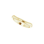Oval Side-Stone Peg Shank or Band
