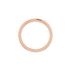 Oval Side-Stone Peg Shank or Band