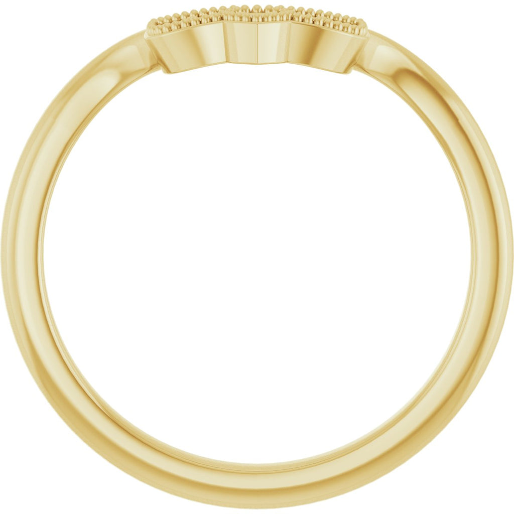 Accented Engagement Ring or Band