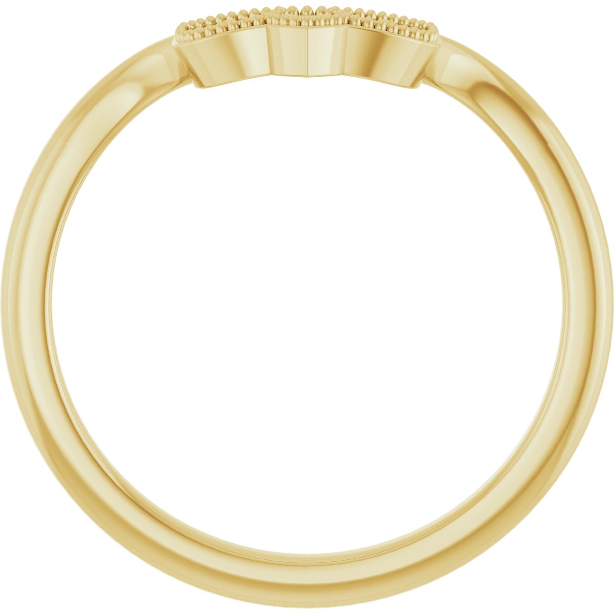 Accented Engagement Ring or Band